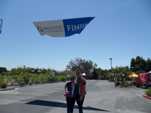 Miko & Jon at the Bike for Breath